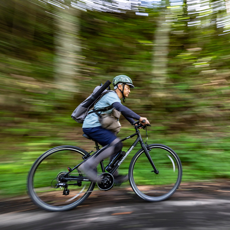 自然との一体感を味わえる春のテンカラ釣り、自転車ライドとの組み合わせが最高