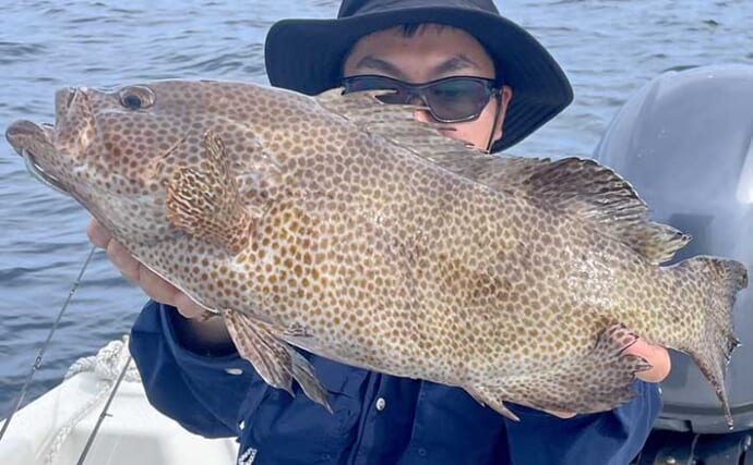 磯釣り好き必見！45cmオオモンハタを釣り上げた驚きの体験記