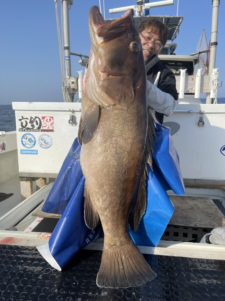 三重で驚異の31kg大型クエが！船のエサ釣りで夢の一匹をゲット